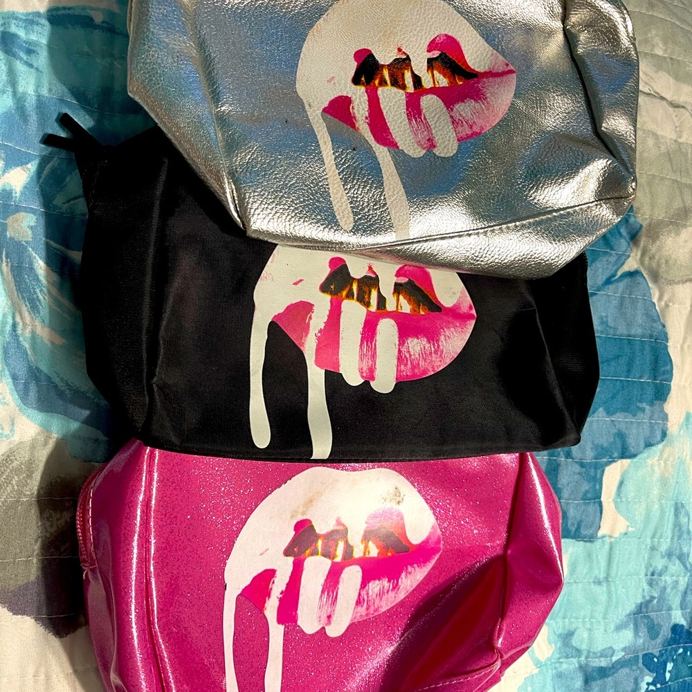 Set of 3 makeup bags